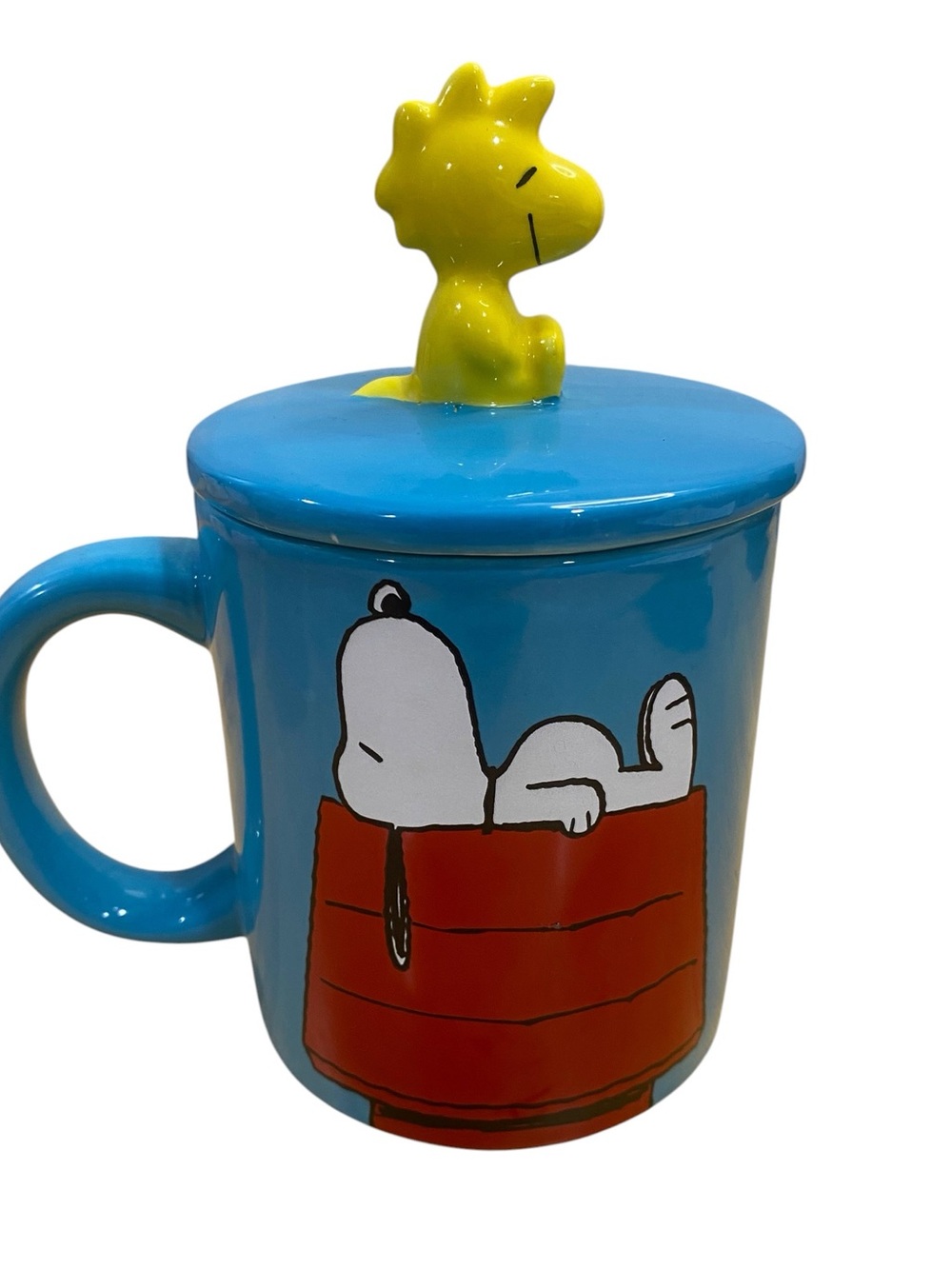 Peanuts Snoopy Mug with Woodstock Lid